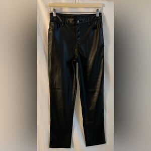 Bar III Faux Leather Pants Women’s size 4